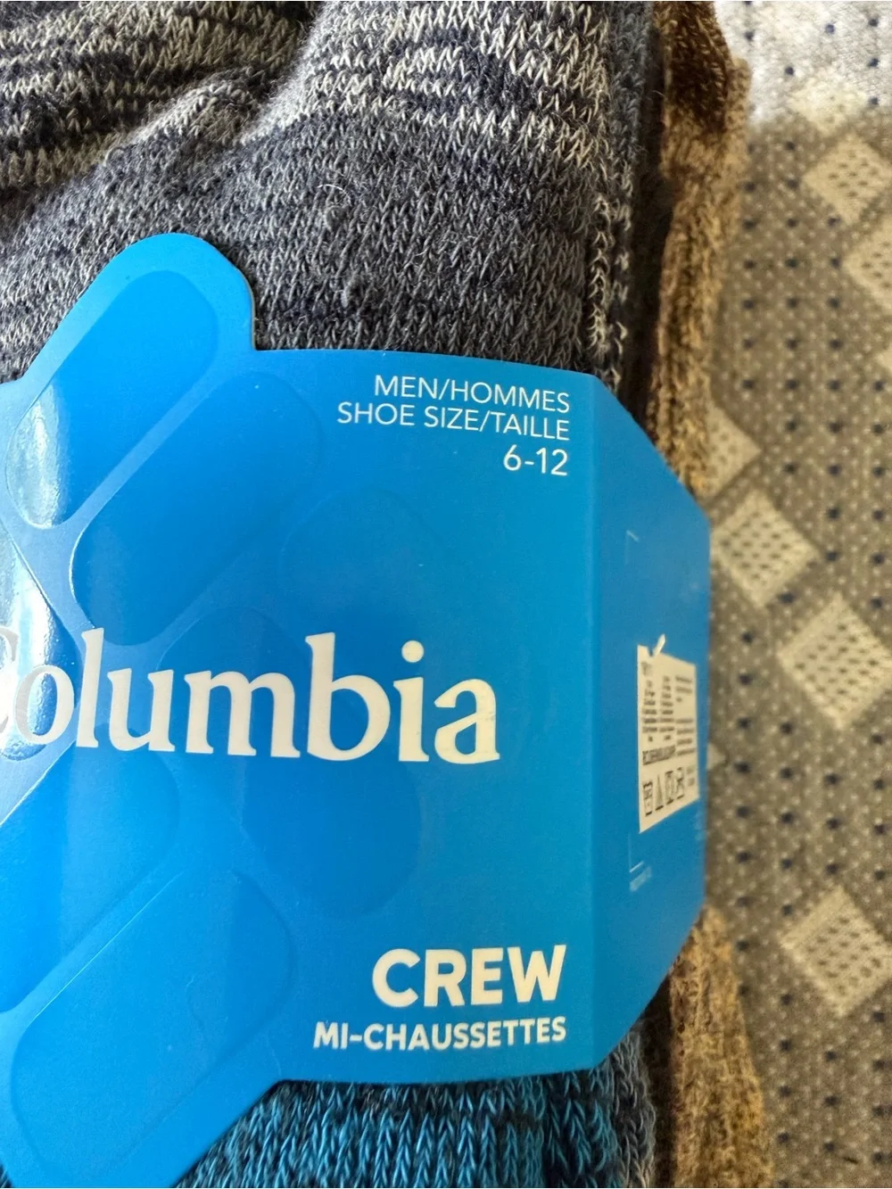 Columbia crew socks